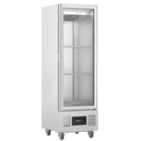Commercial Glass Door Display Fridge | Upright Refrigerator | 400 Litre Capacity | Foster FSL400G