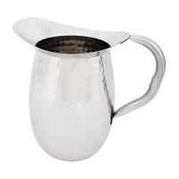 Commercial Water Pitcher | Hammered Jug | 2 Litre Capacity | Olympia FU286