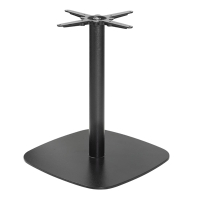 Commercial Table Base | Black Cast Iron Table Stand | 720x600mm | Bolero FU547