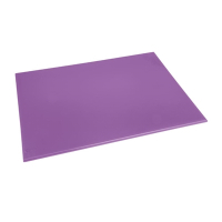 Commercial High Density Chopping Board | Purple Food Prep Board | 600x450x12mm | Hygiplas FX103