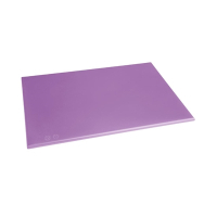 Commercial Antibacterial Chopping Board | High Density Purple Cutting Board | 450x305x10mm | Hygiplas FX105