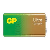 Commercial 9V Battery | Ultra G-Tech Alkaline | Long-Lasting Power | GP FX175