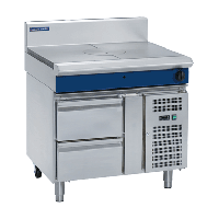 Commercial Target Top | Kitchen Range | Refrigerated Base LPG 900mm | Blue Seal Evolution G57-RB/L