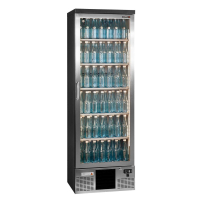 Commercial Upright Bottle Cooler | 300 Litre Bar Fridge | Glass Door Refrigerator | Gamko MG3/300RGCS