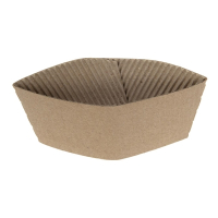 Corrugated Cup Sleeves | Cup Holders | 1000 Pack for 8oz Cups | Olympia GD328