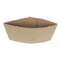 Corrugated Cup Sleeves | Coffee Cup Jackets | 1000-Pack for 12oz-16oz Cups | Olympia GD329