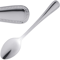 Dessert Spoon | Stainless Steel Cutlery | Bead Design | Amefa GD957