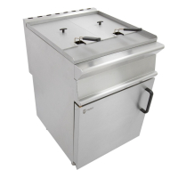 Commercial Twin Tank Fryer | Natural Gas Deep Fat Fryer | Twin Basket Free Standing | Parry GDF