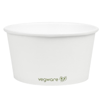Compostable Food Pots | 350ml / 12oz Container | Eco-Friendly Takeaway Packaging | Vegware GF046