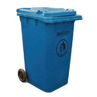 Wheelie Bin | Waste Container | 240 Litres Blue | GH875