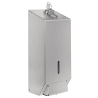 Stainless Steel Soap Dispenser | Wall Mounted Hand Soap Dispenser | 1L Capacity | Jantex GJ034