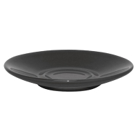 Cafe Espresso Saucers | Charcoal Ceramic Saucers | 115mm Diameter | Olympia GK087