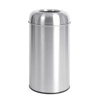 Open Lid Bullet Bin | Commercial Waste Bin | 40 Litre Capacity | Bolero GK972