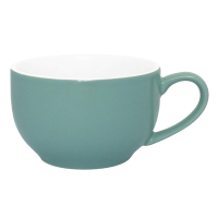 Cafe Coffee Cups | Porcelain Coffee Mugs | 228ml/8oz Aqua | Olympia GL460