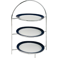 Plate Stand | 3 Plate Display Stand | 275mm Plates Capacity | APS GL631