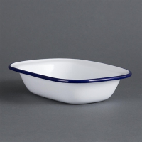 Rectangular Enamel Pie Dish | Baking Dish | 180 x 135mm | Olympia GM511