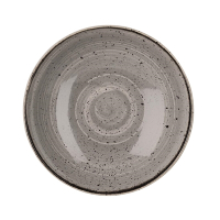 Round Coupe Bowl | Stonecast Bowl | 220mm Peppercorn Grey | Churchill GM687