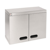 Stainless Steel Hinged Wall Cupboard | Commercial Kitchen Storage | 750mm | Parry