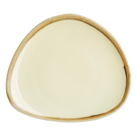 Triangular Side Plate | Kiln Collection | 165mm Sandstone | Olympia GP325