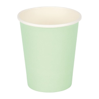 Takeaway Coffee Cups | Single Wall Paper Cups | Turquoise 8oz | Fiesta GP400