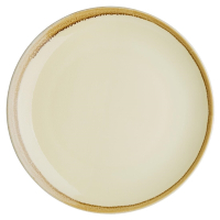 Round Plate | Kiln Ceramic Plate | 280mm Sandstone Finish | Olympia GP462