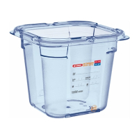 Food Storage Container | ABS Container | GN 1/6 150mm | Araven GP572