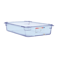 Food Storage Container | ABS Container | GN 1/1 100mm Blue | Araven GP589