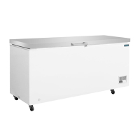 Commercial Chest Freezer | Stainless Steel Lid | 581L Capacity | Polar G-Series GP898