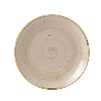 Coupe Plate | Stonecast Plate | Nutmeg Cream 165mm | Churchill GR937