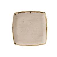 Deep Square Plate | Stonecast Porcelain Tableware | 260 x 260mm | Churchill GR945