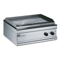 Commercial Electric Griddle | Steel Plate Griddle | Professional Cooking Surface | Lincat GS7