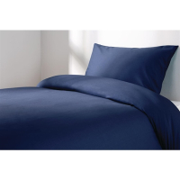 Flat Sheet Navy Double | Bedroom Linen | 230 Thread Count | Mitre Essentials Spectrum GU225