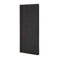 Menu-Style Bill Presenter | Check Presenter | Leather Look Restaurant Bill Holder | Securit H603