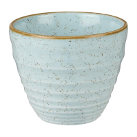 Round Chip Mugs | Stonecast Duck Egg Ripple | 285ml Capacity | Churchill HC825