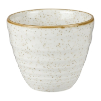 Round Chip Mugs | Stonecast Mugs | Barley White Ripple 285ml | Churchill HC828