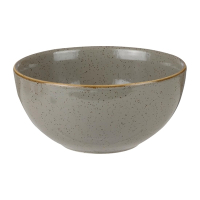 Round Soup Bowl | Churchill Stonecast | Peppercorn Grey 132mm | Churchill HC833