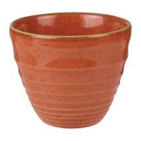 Round Chip Mugs | Stonecast Mugs | Spiced Orange Ripple 285ml | Churchill HC834