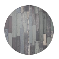 Round Table Top 700mm | Commercial Dining Surface | Werzalit Blanchas Blue | HD119