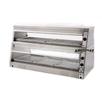 Electric Heated Chicken Display | Hot Food Warmer | 5 Pans 2 Tier | Archway HD5