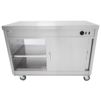 Commercial Pass-Through Hot Cupboard | Heated Cabinet | Temperature Control | Parry HOT15P