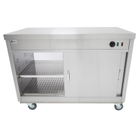 Commercial Pass-Through Hot Cupboard | Hot Holding Cabinet | Temperature Control | Parry HOT18P