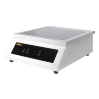 Commercial Induction Hob | Heavy Duty Electric Cooktop | 5kW Power | Buffalo HT764