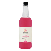 Commercial Lemonade Cooler Syrup | Pink Lemonade Concentrate | 1 Litre Bottle | Simply HT808