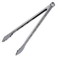Commercial BBQ Tongs | Stainless Steel Grilling Tongs | 400mm Length | Dick Knives HT959
