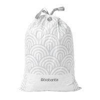 Bin Bags | PerfectFit Rubbish Sacks | 50-60L Capacity | Brabantia HU182