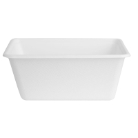 Compostable Food Container Bases | Bagasse Takeaway Box | 1000ml Capacity | Fiesta HW036