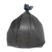 Commercial Bin Bags | Light Duty Rubbish Sacks | 40L Black | Jantex HW689