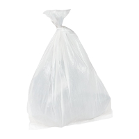 Commercial Bin Bags | Light Duty Waste Sacks | 30L White | Jantex HW691