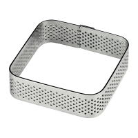 Square Stainless Steel Mould | Pastry Ring | 65x65mm | Pavoni HX558