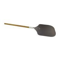 Commercial Pizza Peel | Metal Pizza Paddle | Wooden Handle | 1000x300mm | Tramontina HY094